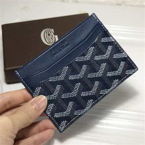 goyard cardholdr|authentic goyard card holder.